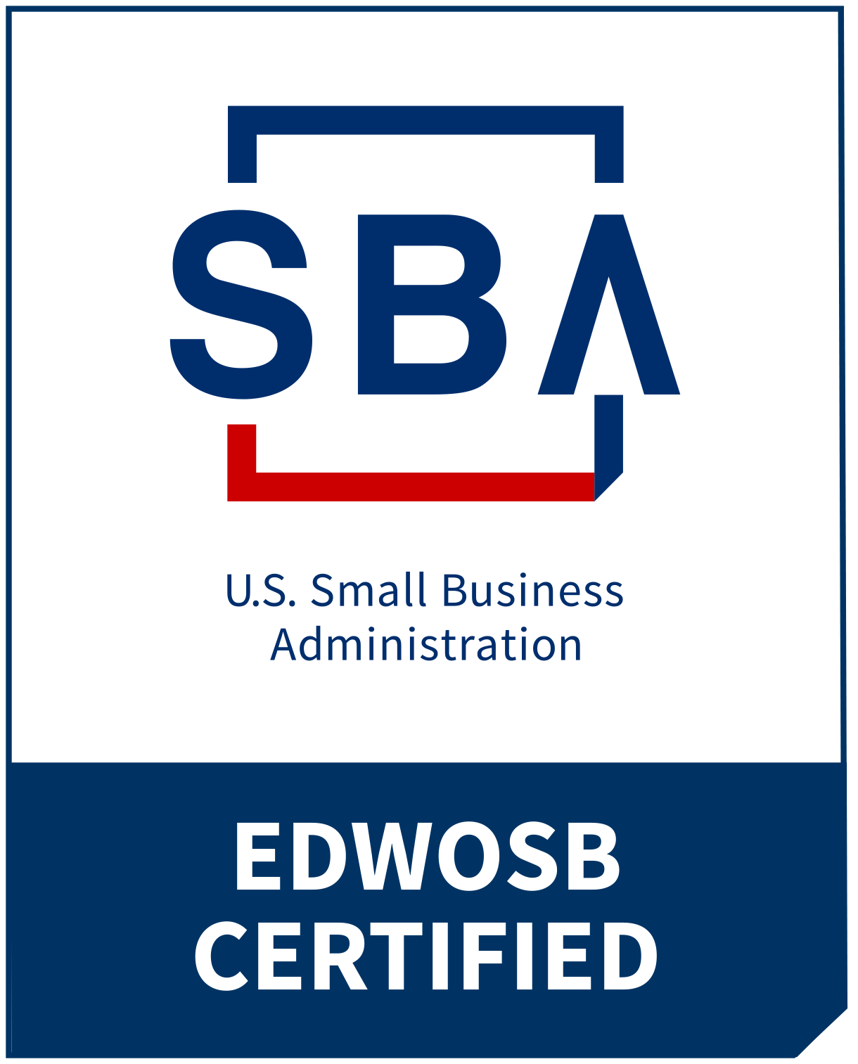 SBA EDWOSB Certified, Economically Disadvantaged Women-Owned Small Business