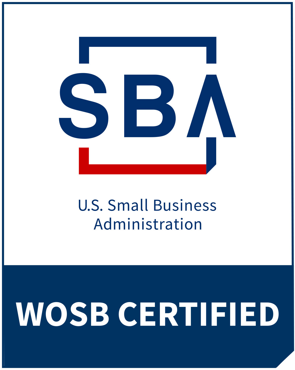 SBA WOSB Certified, Women-Owned Small Business